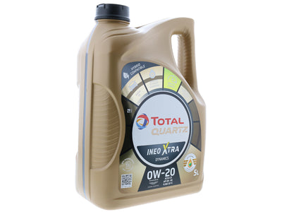 BMW Engine Oil - Total Quartz INEO XTRA DYNAMICS - 0W-20 Synthetic 5 Liter | 2012-2025 226004
