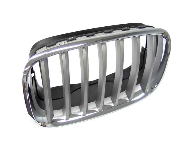 BMW Grille - Chrome Frame with Titanium Grille | 2007-2013 51137185223