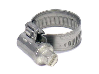 BMW Hose Clamp - 12-15 mm Range / 7.5 mm Width Screw Type | 1967-2006 07129952104