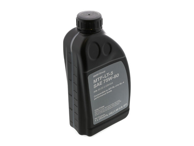 BMW Manual Transmission Fluid - MTF-LT-5 - SAE 75W-80 1 Liter | 2011-2025