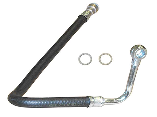 BMW Power Steering Hose - Steering Rack to Cooling Coil | 2001-2005 32416796391