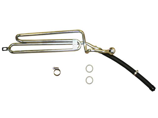 BMW Power Steering Hose - Steering Rack to Fluid Container with Cooling Coil | 1992-1999 32411141714