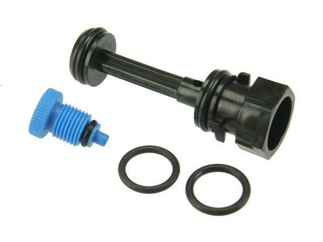 BMW Radiator Adjustment Screw with Drain Plug - Coolant Flow Adjustment | 1999-2006 17111437360