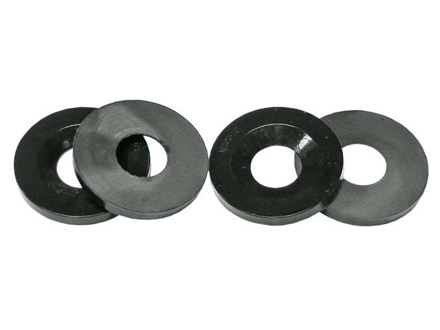 BMW Reinforcement Spacer Set for Trailing Arm Bushings - Black Polyurethane | 1992-2010 093031010