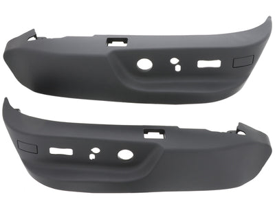 BMW Seat Switch Covering Set Black | 1995-2003 52107058008