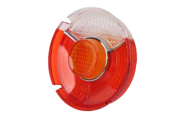 BMW Taillight Lens with Yellow Turn Signal | 1967-1973 63211351665