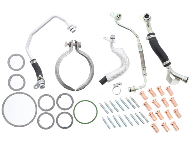 BMW Turbocharger Coolant and Oil Supply / Return Line Kit | 2009-2019 TRK0010