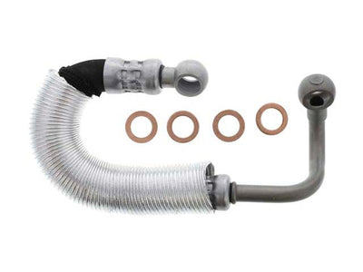 BMW Turbocharger Oil Line - Distribution Piece to Upper Small Turbocharger Feed | 2009-2013 11427795971