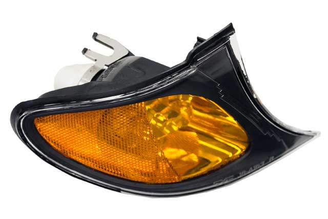 BMW Turn Signal Light with Yellow Lens and Black Trim | 2001-2005 63137165860