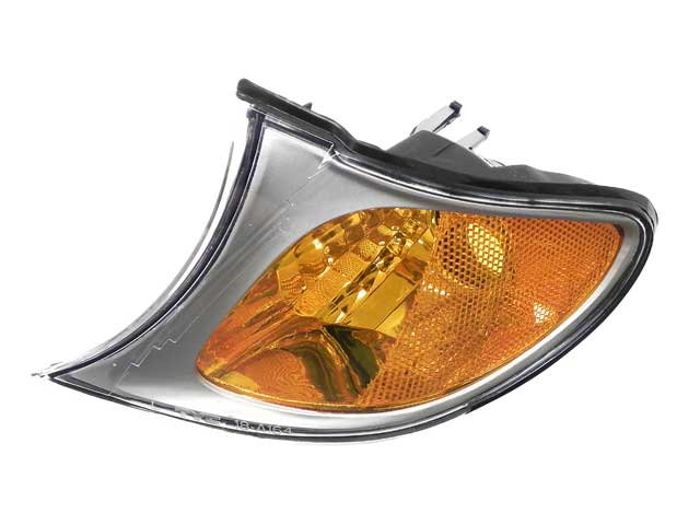 BMW Turn Signal Light with Yellow Lens and Titanium Trim | 2001-2005 63136915383
