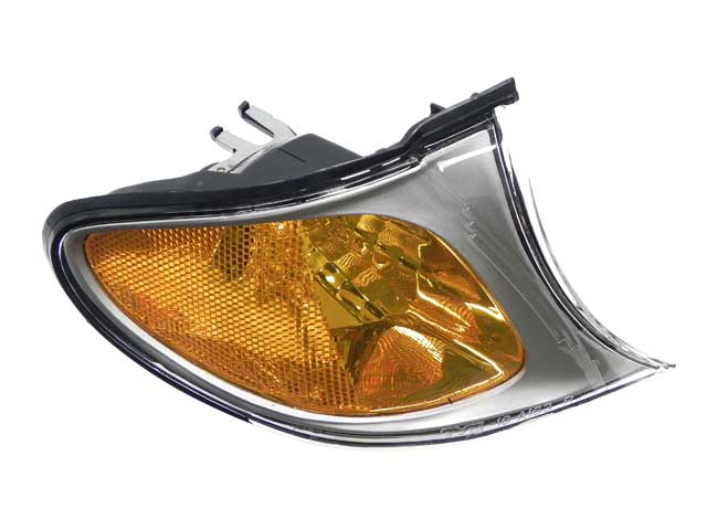 BMW Turn Signal Light with Yellow Lens and Titanium Trim | 2001-2005 63136915384