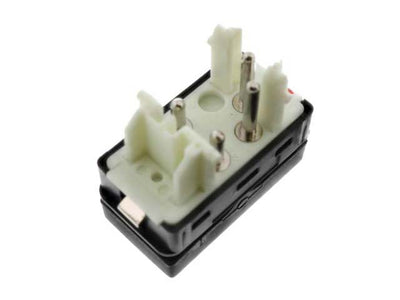 BMW Window Switch without Tip Switch Function White Terminal Housing | 1992-2002 61311387916