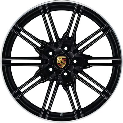 Black Alloy Wheel - 10JX21 - ET50 - Cayenne | 2011-2018