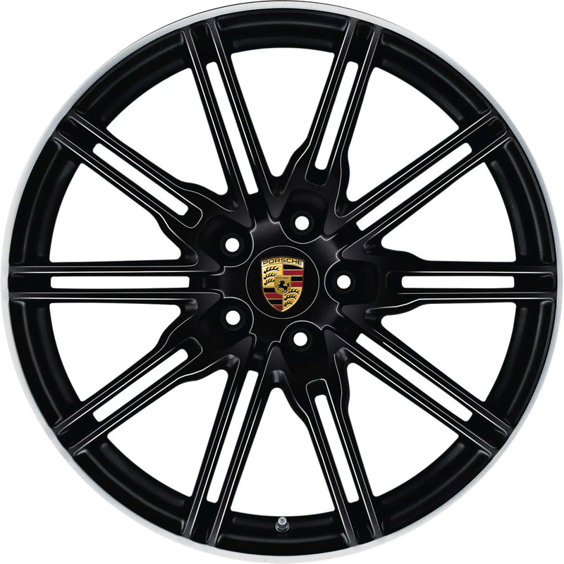 Black Alloy Wheel - 10JX21 - ET50 - Cayenne | 2011-2018
