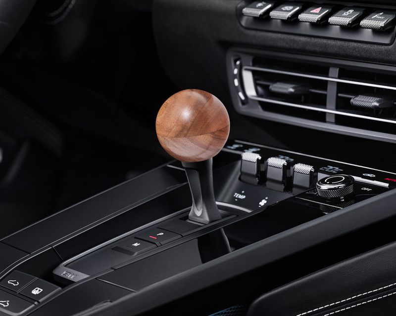 Black Walnut Tribute Shift Knob - Black Cerakote - 911 | 2018-2026