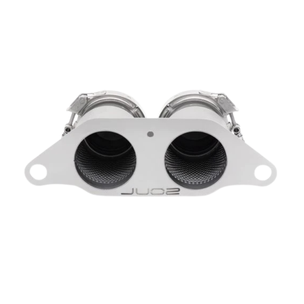 Bolt-On Resonated Turn Down Exhaust Tips - 911 | 2014-2018