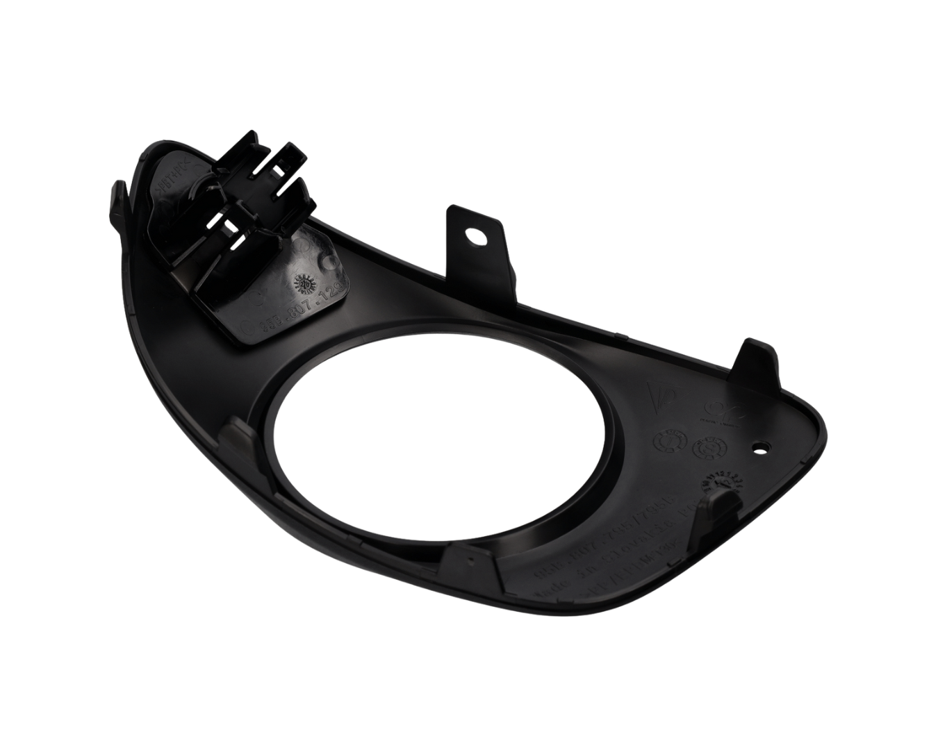Bumper Fog Light Cover - Right - Black - Macan | 2015-2018