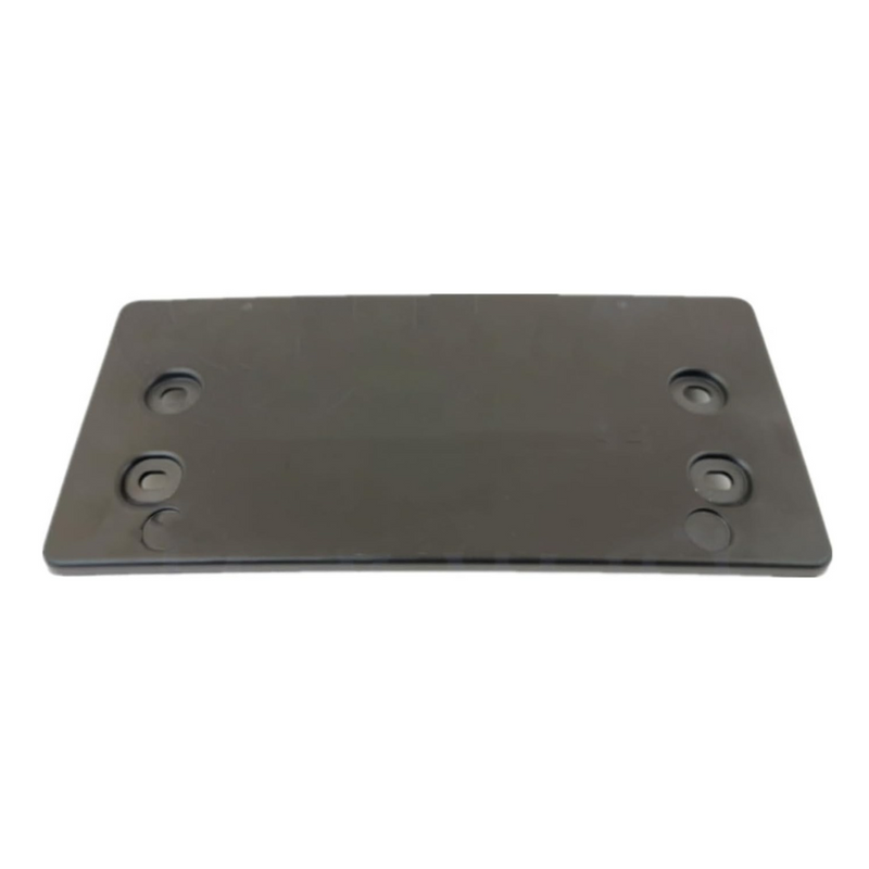 Bumper Licence Plate Holder - Satin Black - Cayenne | 2011-2018