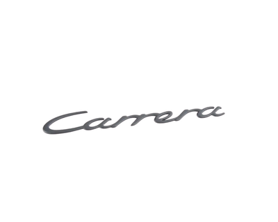 Carrera Emblem Logo - Rally Black - 911 | 1999-2004