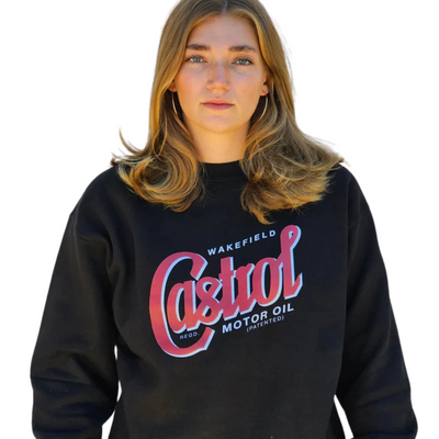 Castrol Classic Black Sweatshirt - X Large