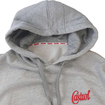 Castrol Classic Grey Hoodie - Large
