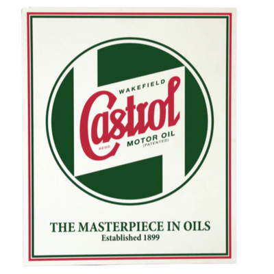 Castrol Classic Wall Sign 500 X 600mm