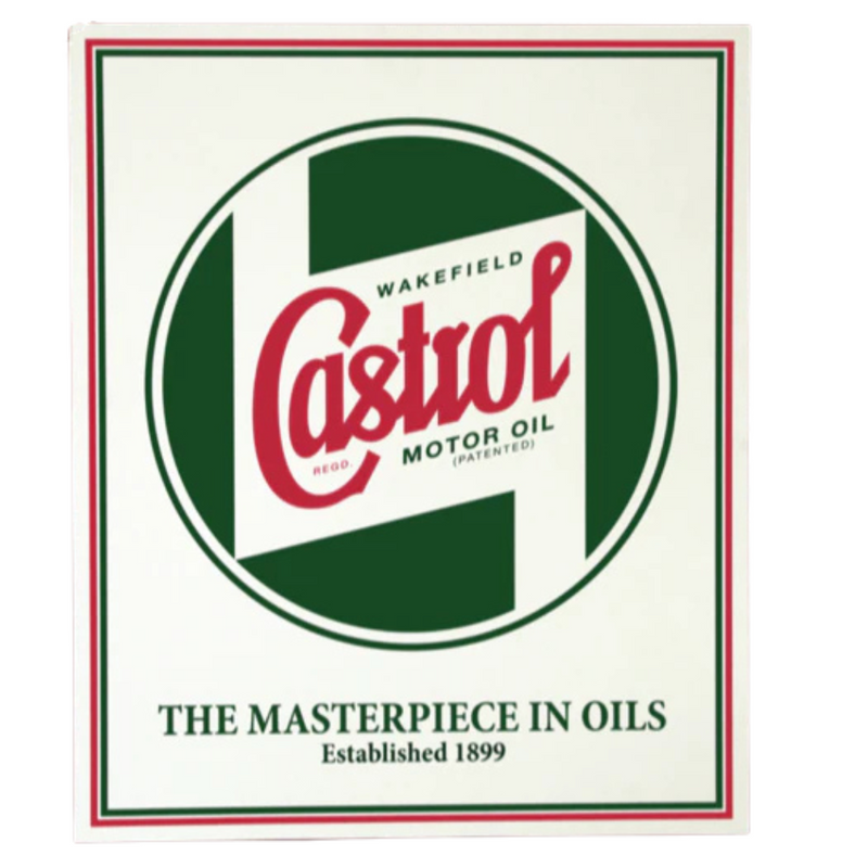 Castrol Classic Wall Sign 500 X 600mm