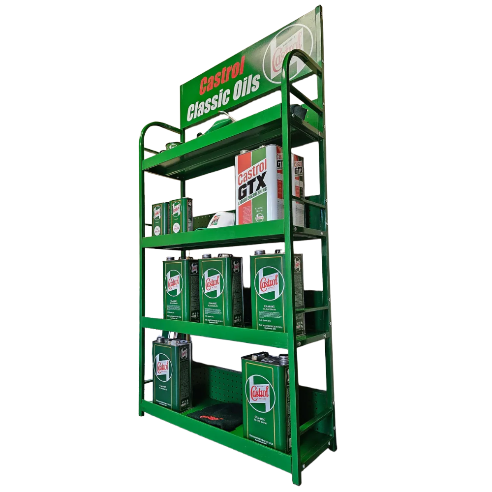 Castrol Display Shelves