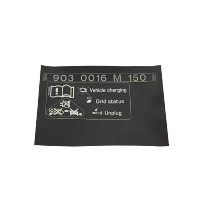 Charging Socket English Sticker - Cayenne | 2011-2018