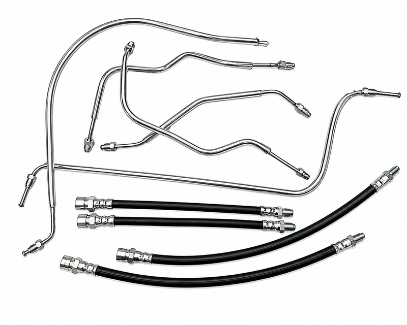 Porsche Brake Line & Brake Hose Kit - 356B T6 | 1961-1963 SMC-000-815-356B T6