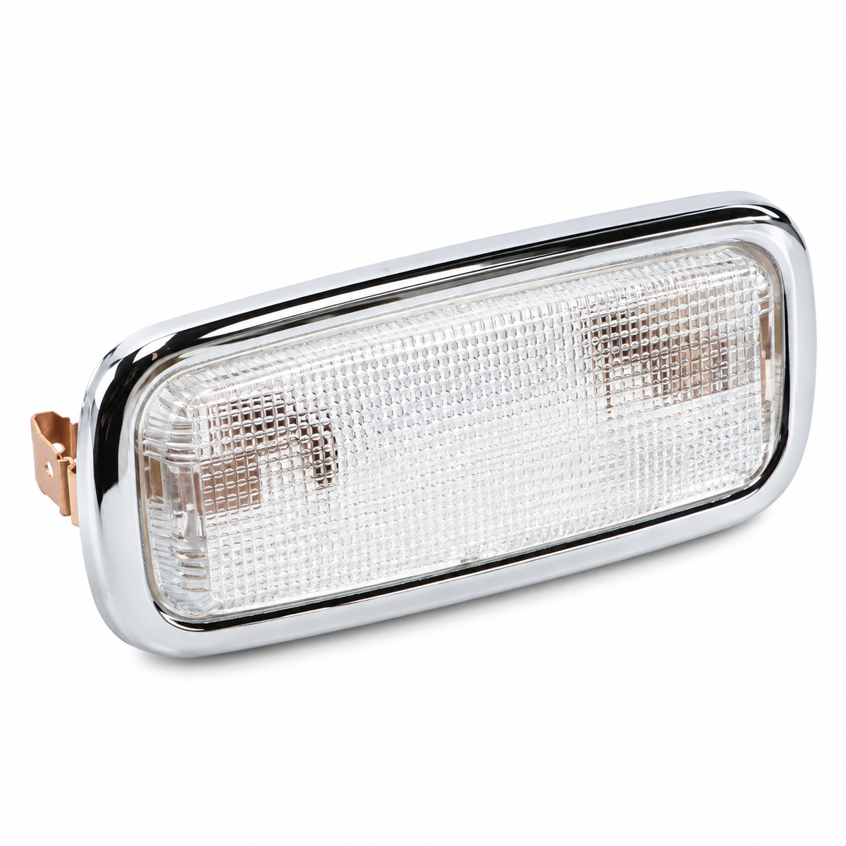 Porsche Interior Light with Chrome Bezel - 356C - 911 - 912 | 1964-1978 901-632-101-01