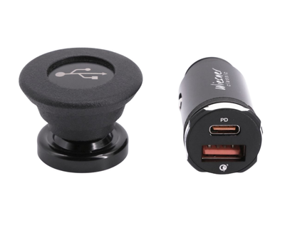 Cigarette Lighter To USB Adapter - 911 - 930 | 1974-1986 USB-911-74-86-AC