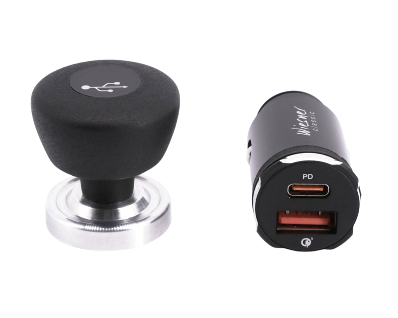 Cigarette Lighter To USB Adapter - Chrome Foot - 911 | 1968-1973