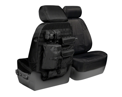 Custom Fit Ballistic Tactical Seat Cover - Black