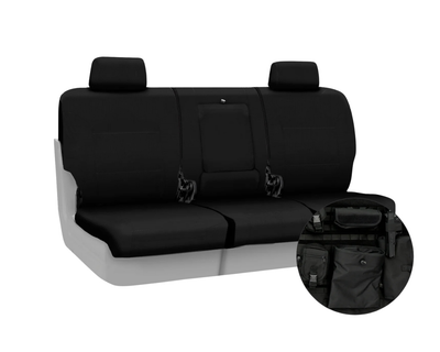 Custom Fit Ballistic Tactical Seat Cover - Black