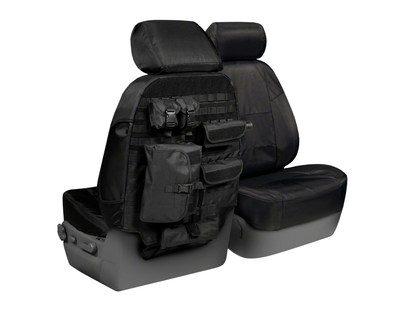 Custom Fit Ballistic Tactical Seat Cover - Black