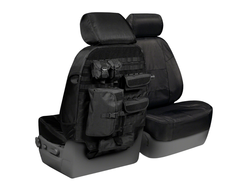 Custom Fit Ballistic Tactical Seat Cover - Black