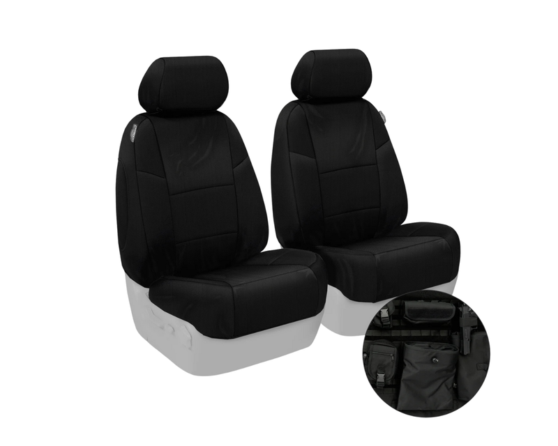 Custom Fit Ballistic Tactical Seat Cover - Black