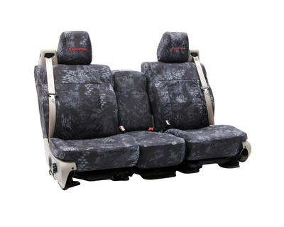 Custom Fit Ballistic Tactical Seat Cover - Camo Kryptek Typhon