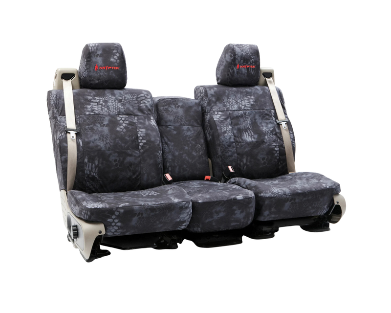 Custom Fit Ballistic Tactical Seat Cover - Camo Kryptek Typhon