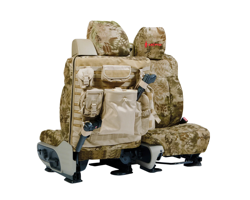 Custom Fit Ballistic Tactical Seat Cover - Camo Kryptek Highlander