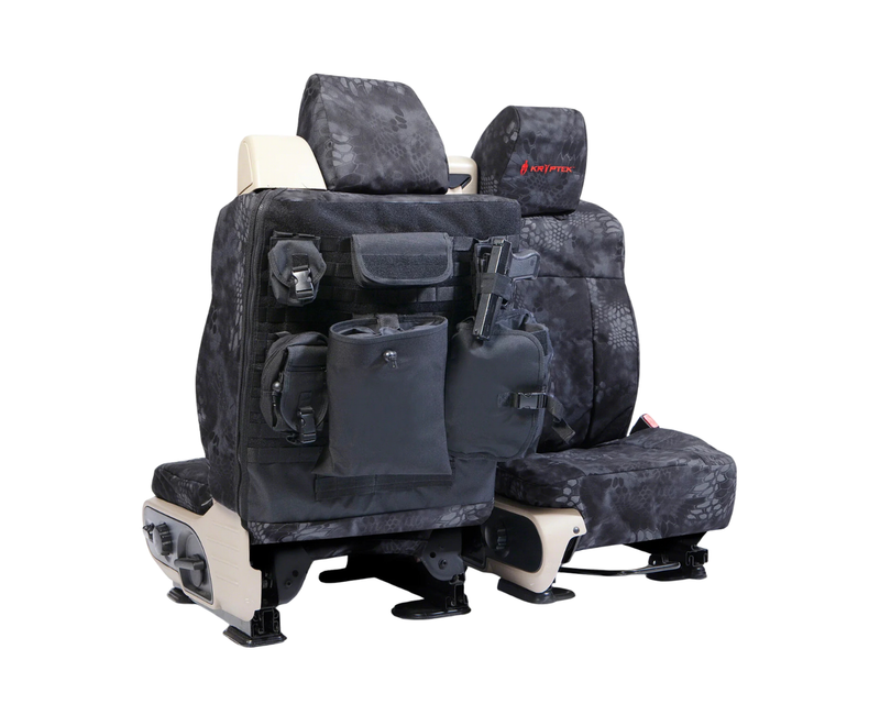 Custom Fit Ballistic Tactical Seat Cover - Camo Kryptek Typhon