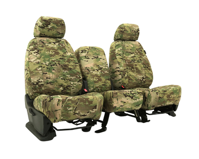 Custom Fit Ballistic Tactical Seat Cover - Camo Multicam Classic