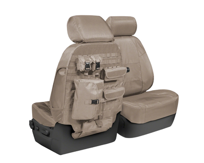 Custom Fit Ballistic Tactical Seat Cover - Cashmere