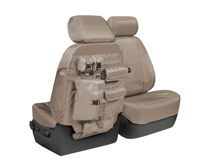 Custom Fit Ballistic Tactical Seat Cover - Cashmere