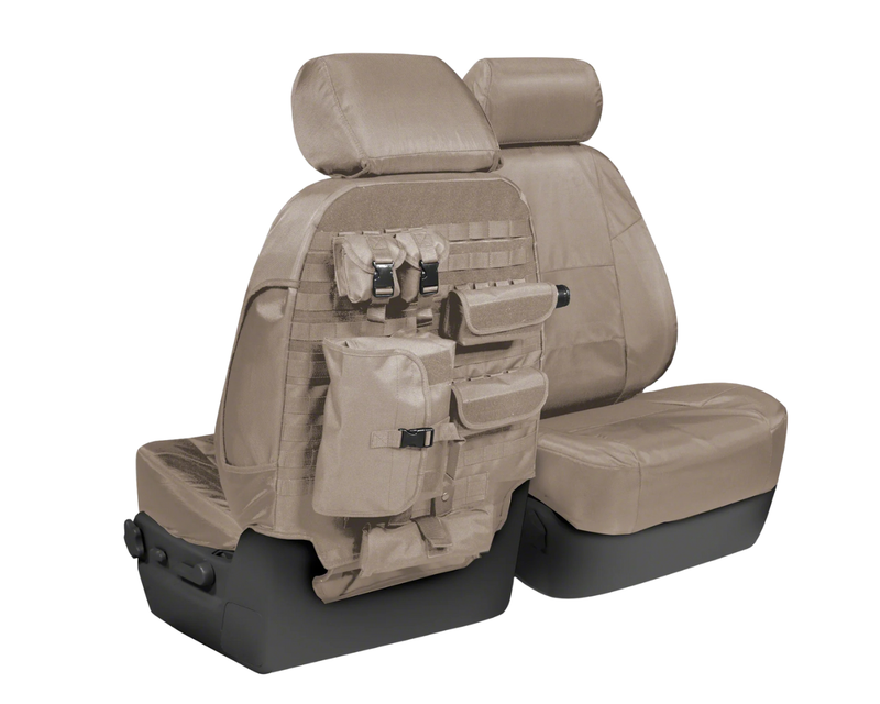 Custom Fit Ballistic Tactical Seat Cover - Cashmere
