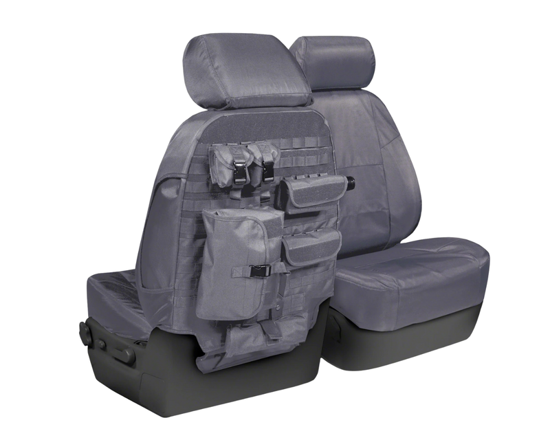 Custom Fit Ballistic Tactical Seat Cover - Charcoal