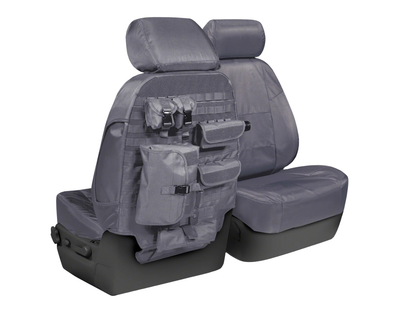 Custom Fit Ballistic Tactical Seat Cover - Charcoal
