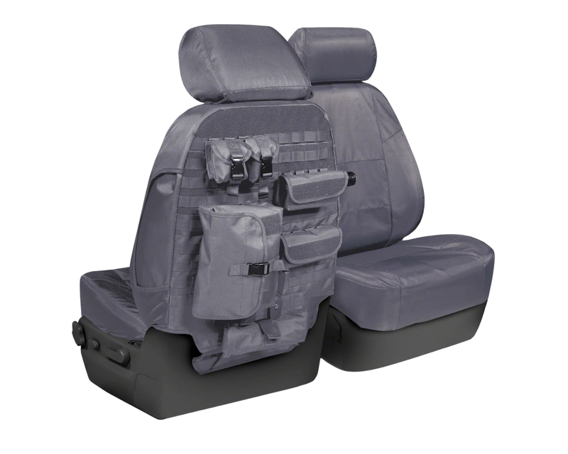 Custom Fit Ballistic Tactical Seat Cover - Charcoal
