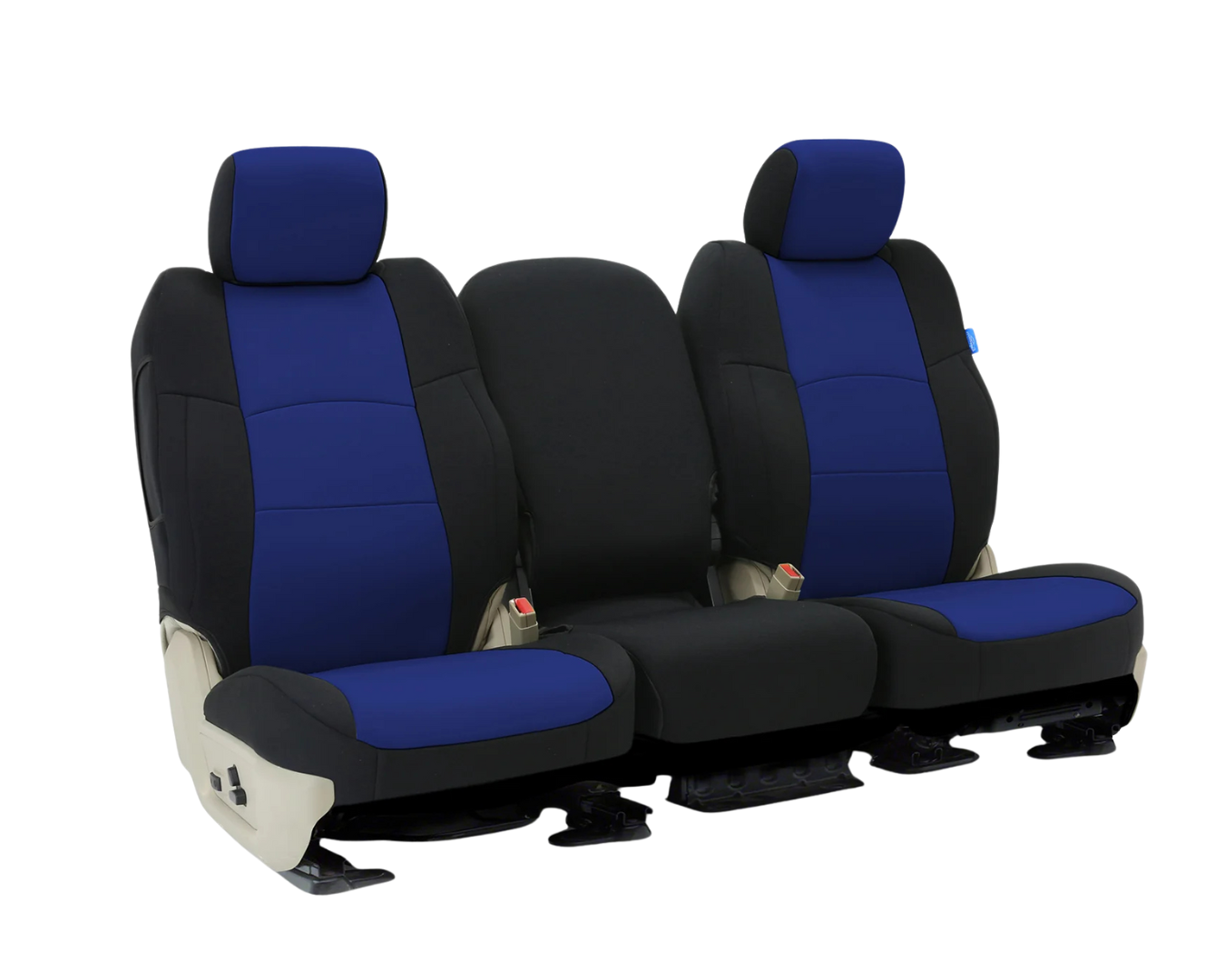 Custom Fit CR-Grade Neoprene Seat Cover - Blue with Black